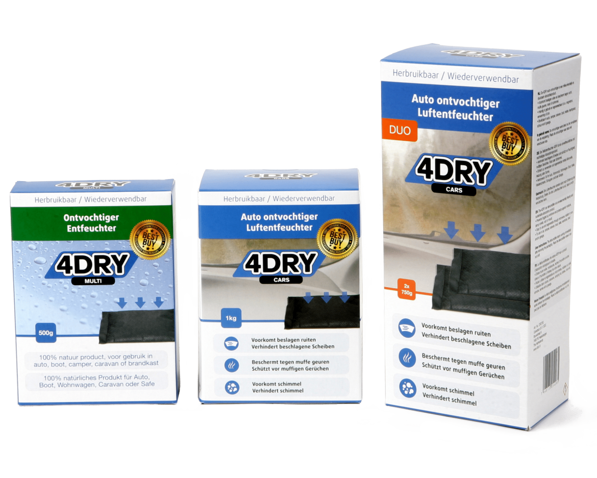 4 dry consumenten producten